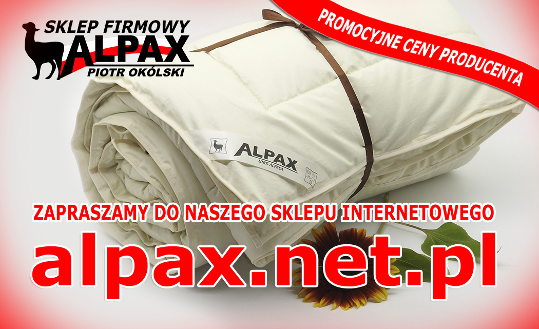 Sklep Alpax.net.pl - wyroby z alpaki